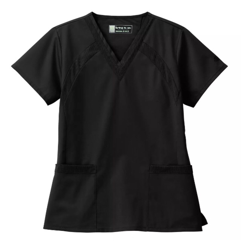 BIO STRETCH MEDICAL UNIFORM 19098 MESH TOP Black